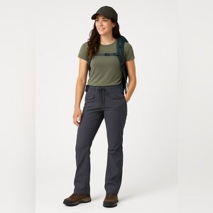 🌿 prAna Halle Pants Women’s Size 8 Regular Inseam – Slate Gray